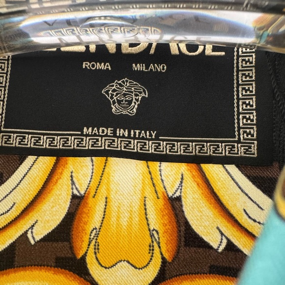 Fendace Barocco Fendi Zucca Monogram Silk Button Up Shirt SOLD OUT everywhere - Picture 11 of 16